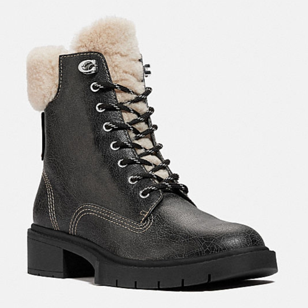 Coach Lorimer Leather Bootie shoes